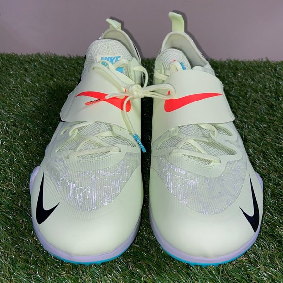 Nike Pole Vault Elite Track Field Spikes AA1204-700 Neon Yellow Green Mens 13 main image 5